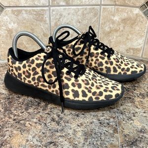 No Brand Leopard Fashion Sneakers Size 8